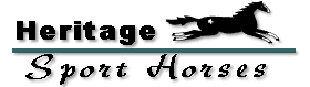 Welcome to Heritage Sport Horses!